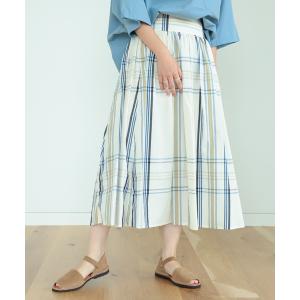 スカート BEAMS BOY / ビッグタータン スカート 22SS