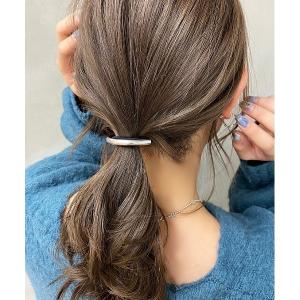 ヘアゴム ラウンドメタルヘアゴム