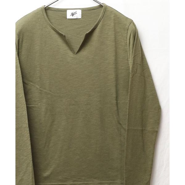 tシャツ RDSキーネックスラブ天竺カットソー レディース メンズ