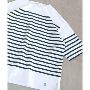 tシャツ Tシャツ ORCIVAL × BEAMS / 別注 Naval Border T-shirt