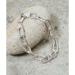 ブレスレット And A アンドエー / Link chain bracelet アズキチェーンブレスレット オーバル シルバー925 メンズ レディ