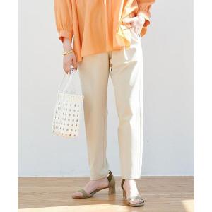 パンツ 【WEB限定】［ XS /H148-155cm］オルマイパンツ P/P ツイル テーパード -マシンウォッシャブル・ストレッチ・防シワ・吸水速乾