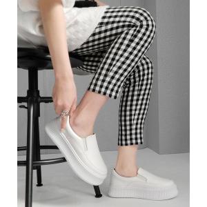 スニーカー トラックソールスリッポン　 レディース