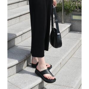 サンダル coca / コカ　ボリュームソール 厚底 トングサンダル 122010 レディース