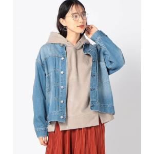 yuni デニムジャケット gジャン cotton denim ノーカラー ブルゾン