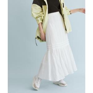 スカート からみレースティアードスカート レディース
