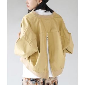 ブルゾン アウター バックジップデザイン ショー...の商品画像