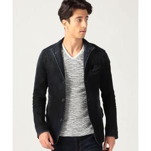 アウター イタリアンカラーカヴァーオールジャケット