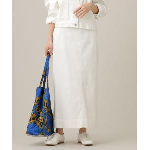 スカート デニム Iラインテンセルデニムスカート