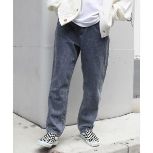 D-LAND ボタンフライ リジッドデニム バギーパンツ ジーンズ 「D-LAND」ボタンフライ リジットデニム バギーパンツ