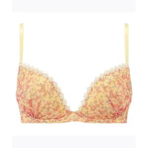 下着女性 上下セット デイリーAMOSTYLE 寄せブラ ブラ＆ショーツセット（ディッツィーフローラルプリント）AMST268