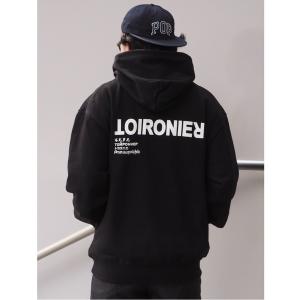 パーカー 「WEB LIMITED」TOIRONIER/トワロニエ/DAILY LINE PULL PARKA/デイリーラインプルパーカー メンズ