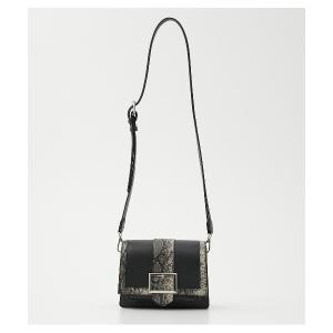 ショルダーバッグ バッグ PYTHON BELT SHOULDER BAG/パイソンベルトショルダーバッグ レディース