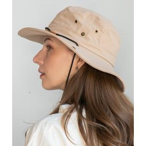 帽子 ハット 2WAYサファリハット UV アドベンチャーハット 撥水 M/LL レディース メンズ