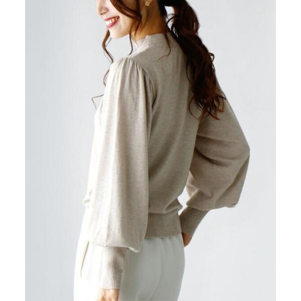 ニット セーター タートルの進化系女っぽニット レディース