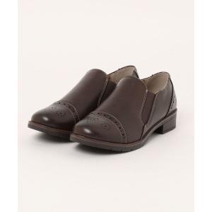 スリッポン 「shutte」 軽量マニッシュスリッポン レディース
