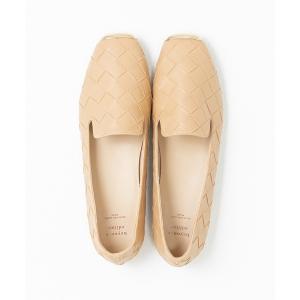 バレエシューズ パンプス イントレチャートメタルトゥフラットシューズ