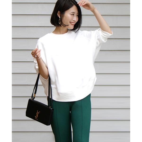 トレーナー スウェット 脱カジュアル！大人スウェットは形が大事 レディース