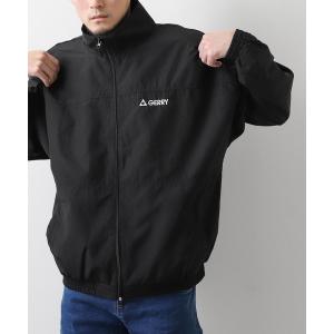 ナイロンジャケット 「GERRY」 ワンポイント ロゴ 刺繍 長袖 ナイロン ライト ジャケット メンズ レディース