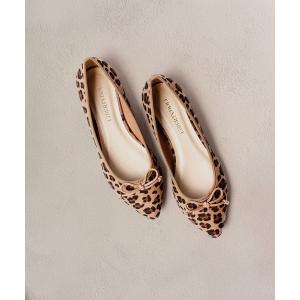 未使用級 LE TALON フラットシューズ レオパード 24cm 未使用級 LE TALON フラットシューズ レオパード 24cm - メルカリ