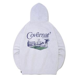 パーカー 「COVERNAT」ATHELETIC GROUND HOODIE / カバーナット アスレチック グラウンド グラフィック フーディー