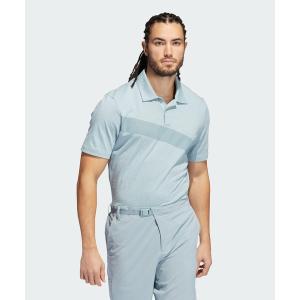 ポロシャツ メンズ アディクロス チェストプリント半袖シャツ「adidas Golf/アディダスゴルフ」｜zozo
