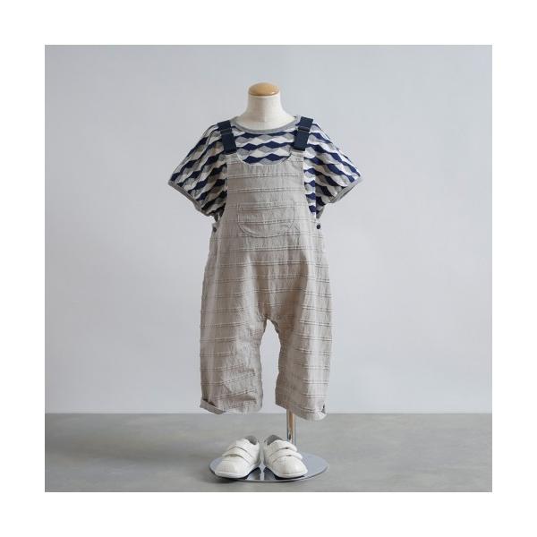 サロペット オーバーオール Hoppetta ゴムサロペット　70-80cm・80-90cm キッズ...