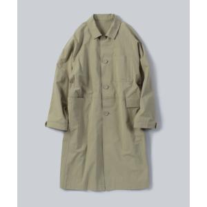 ステンカラーコート メンズ HIGH DENSITY DUMP BALMACAN COAT/コットンペーパーダンプバルマカーンコート 「UNISEXの商品画像