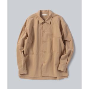 シャツ COTTON PAPER WASHED POPLIN SHIRT / コットンペーパーワッシャーポプリンシャツ メンズ