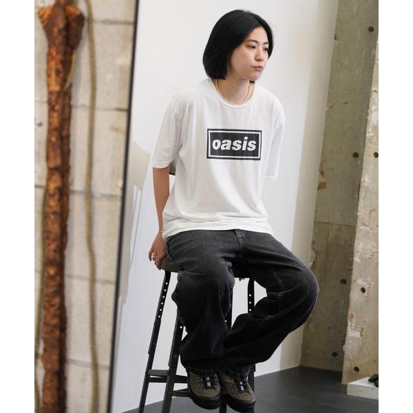 tシャツ THRIFTY LOOK/スリフティールック 'OASIS' DECCA LOGO TEE...