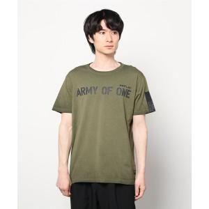 メンズ tシャツ Tシャツ ガーメントダイコットンジャージーARMY Tシャツ｜ZOZOTOWN Yahoo!店