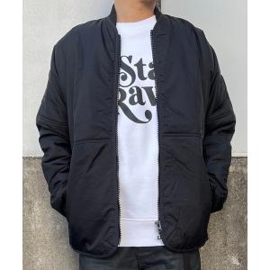 ブルゾン アウター LIGHTLY PADDED INDOOR JACKET/ライトウェイト中綿ライナージップブルゾン メンズ