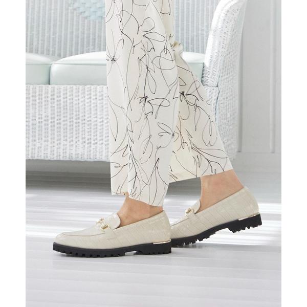 ローファー 新色追加「レイン対応」タンクソールビットローファー レディース