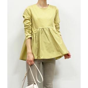 tシャツ Tシャツ シルケットコットン フハクキリカエカットソー