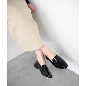 ローファー 「レイン対応」エナメルローファー/ND22406 レディース
