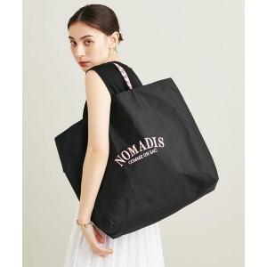 トートバッグ バッグ ＜NOMADIS＞SAC ロゴ リバーシブル トートバッグ L