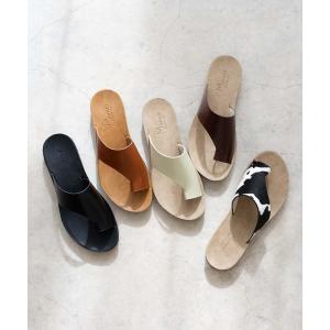 サンダル 夏 フラットヒール トングサンダル レディース