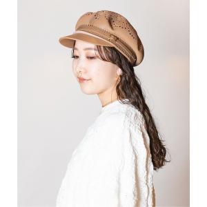 CA4LA（カシラ） 帽子 キャスケット MILA RIBBON CAS レディース