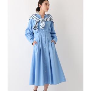 ワンピース 「OC」オーガニックコットンタイプライター シャツワンピース