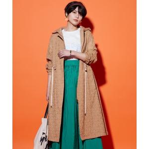 コート アウター FONT LAB カットワークレース ドレスコート レディース