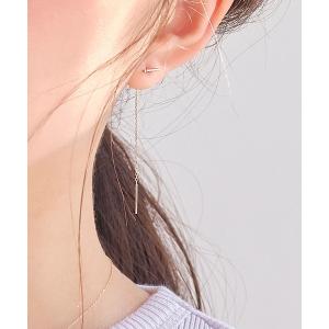 BLOOM（ブルーム） ピアス K10 イエローゴールド アメリカン ピアス 