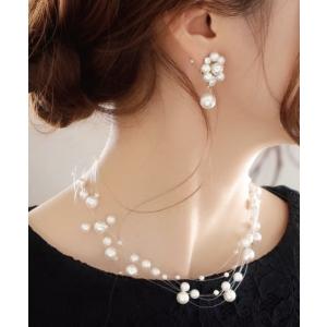 ネックレス テグスパールネックレス レディース