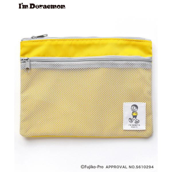 ポーチ I’M DORAEMON/ダブルファスナーポーチ レディース メンズ
