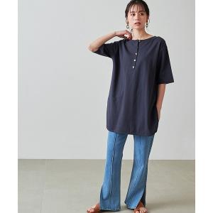 tシャツ Tシャツ 【KANGOL EXTRA COMFORT(カンゴール エクストラ コンフォート)】《WEB別注》ビッグシルエット ヘンリーネック