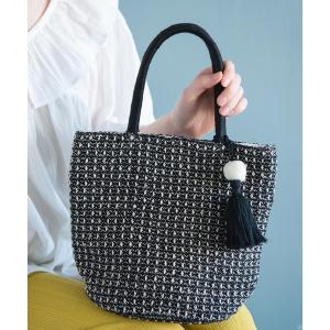 トートバッグ バッグ ジャカードミニトートバッグ