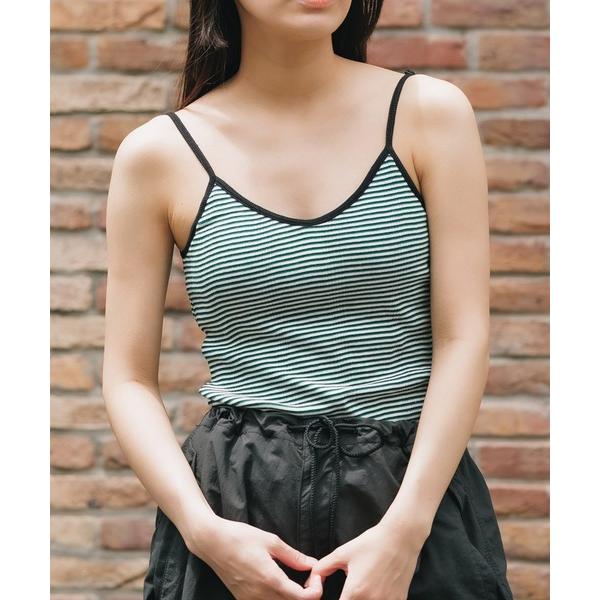 キャミソール R.P.miller/ミラー CUP CAMI インナー キャミソール ボーダー 20...