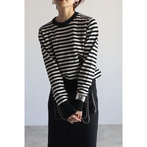 ニット セーター リブボーダーニット レディース｜ZOZOTOWN Yahoo!店