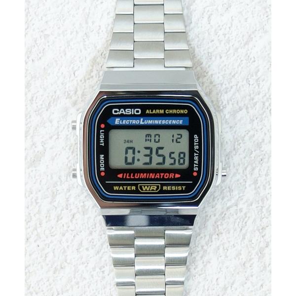 メンズ CASIO カシオ：スタンダード　デジタル　SVケース腕時計