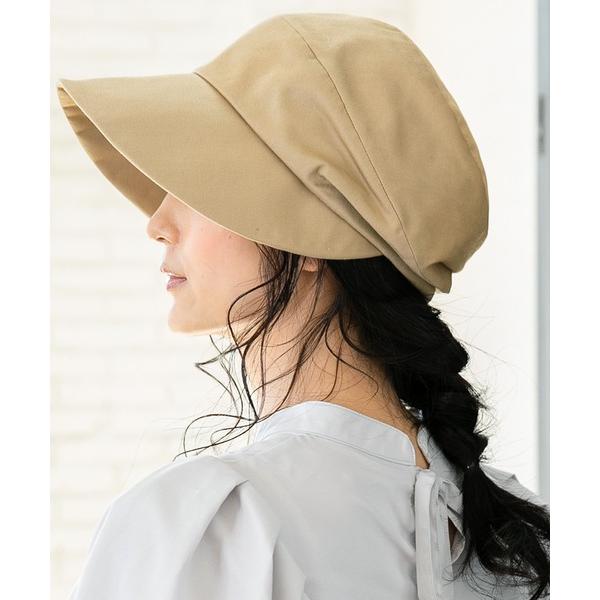 帽子 キャスケット つば広キャスケット(クレンゼ使用) レディース メンズ