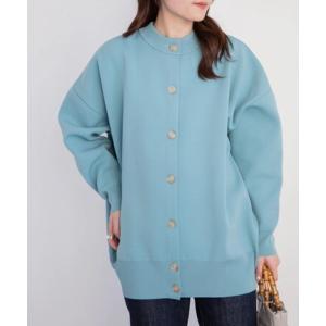 カーディガン Bigサイズニットカーディガン＊